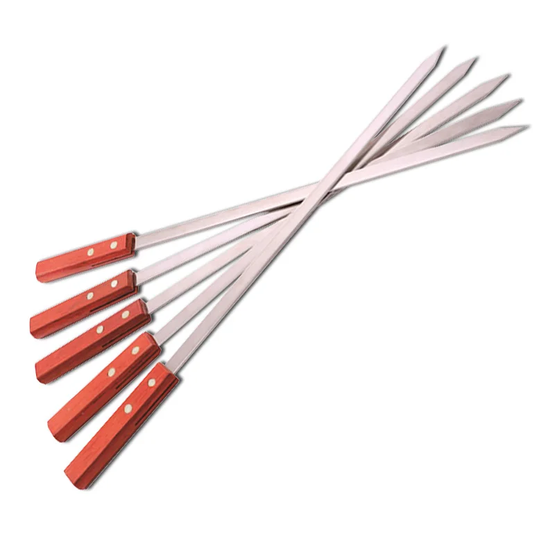 20 5 дюймов 52 см большой Нержавеющая сталь бразильский дял шашлыка ложки с длинной