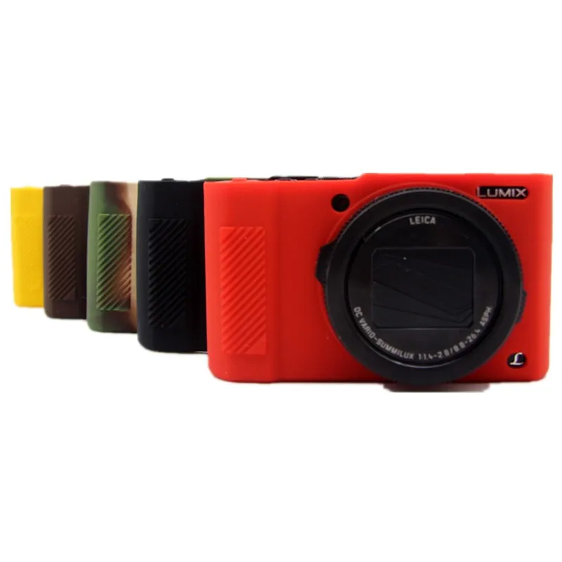 Защитный чехол для камеры Panasonic Lumix LX10 LX 10 мягкий силиконовый защитный