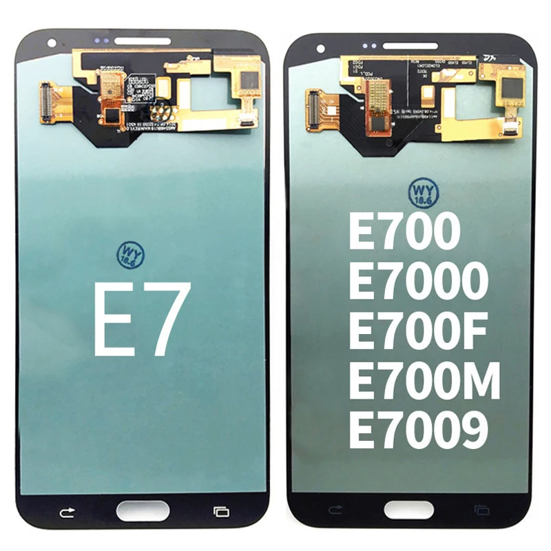 Super AMOLED для SAMSUNG GALAXY E7 ЖК дисплей сенсорный экран дигитайзер E700 E7000 E7009 E700F