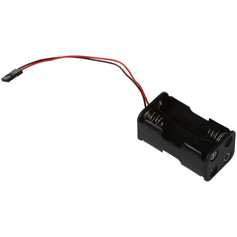 

Futaba Plug Connector RC 4 x AA Battery Holder Box Case For Helicopter Airplane Car Aircraft Boat