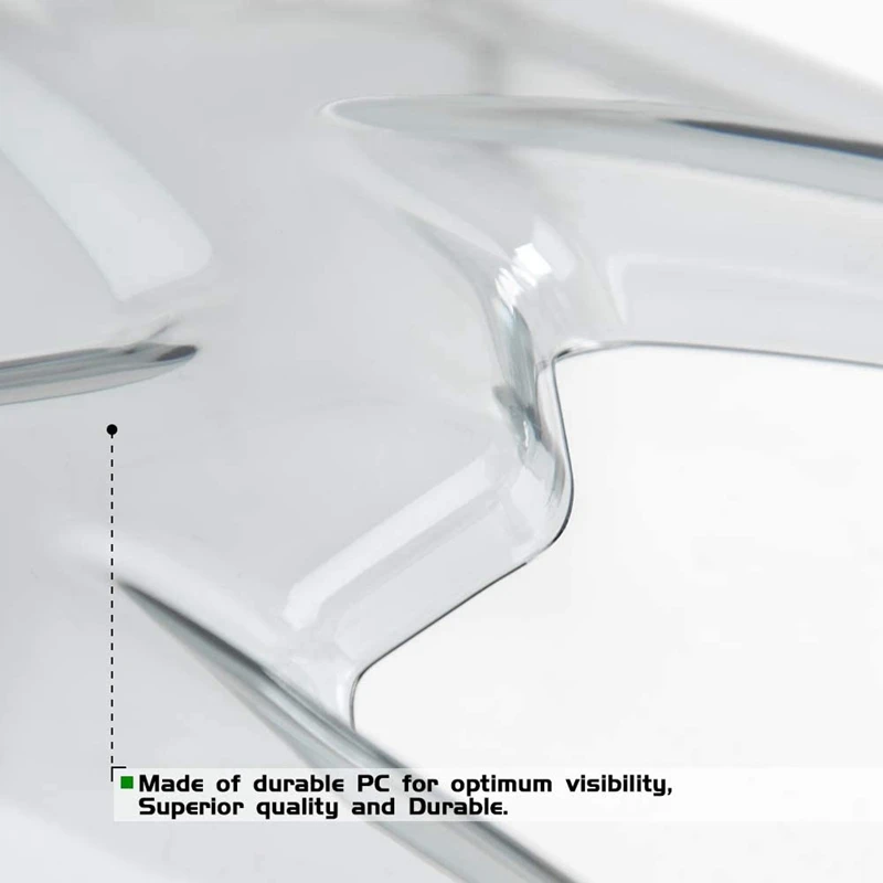 

Motorcycle Windscreen Windshield Deflector with Bracket for Kawasaki ZR900 ZR 900 2020 2021