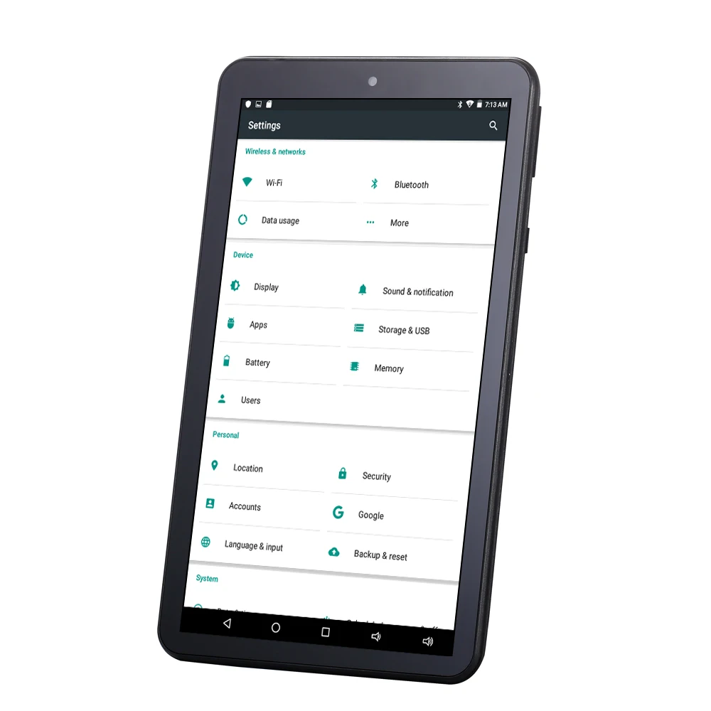7 дюймов Android 0 WiFi версия планшета ПК Планшеты 2 Гб оперативной памяти 16 встроенной