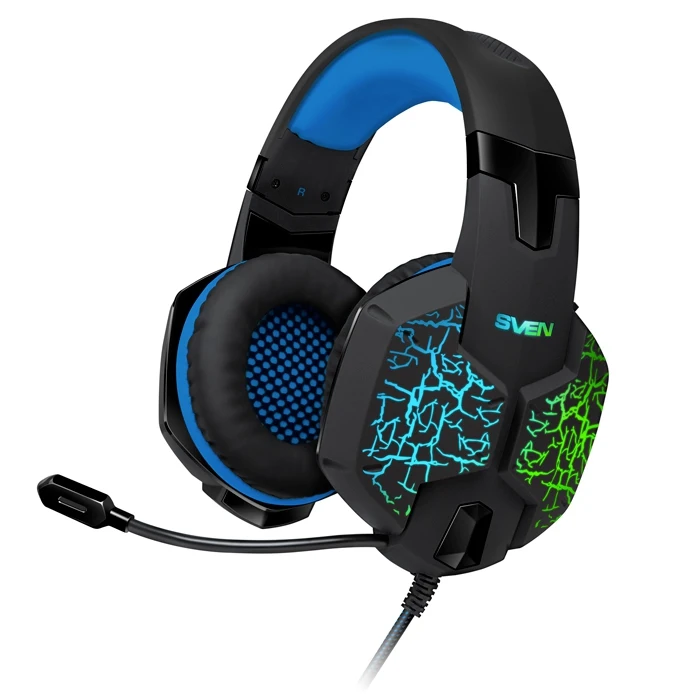 Гарнитура Sven AP-U980MV проводная звук 7.1 20-20000 Гц 32 Ом 108 дБ USB(LED) 30-16000 -58 с подсветкой |