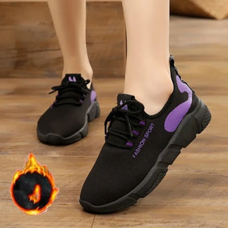 Новые осенние женские туфли лодочки вентилируемые Нескользящие кроссовки для