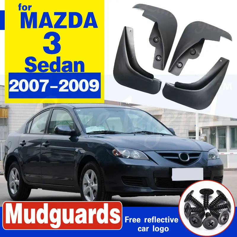Для 2007 2008 2009 Mazda 3 i Sedan After facelift брызговики брызговик крыло брызговиков передние и