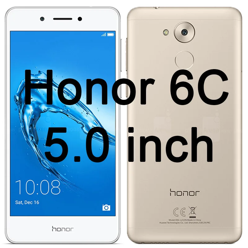 Honor 6C 5.0 inch Закаленное стекло для Honor 6A 6C Pro, Защитное стекло для Honor 4C 5C Pro, Защитная пленка для экрана, стекло для huawei Honor 5A, Европа - Цвет: Honor 6C 5.0 inch