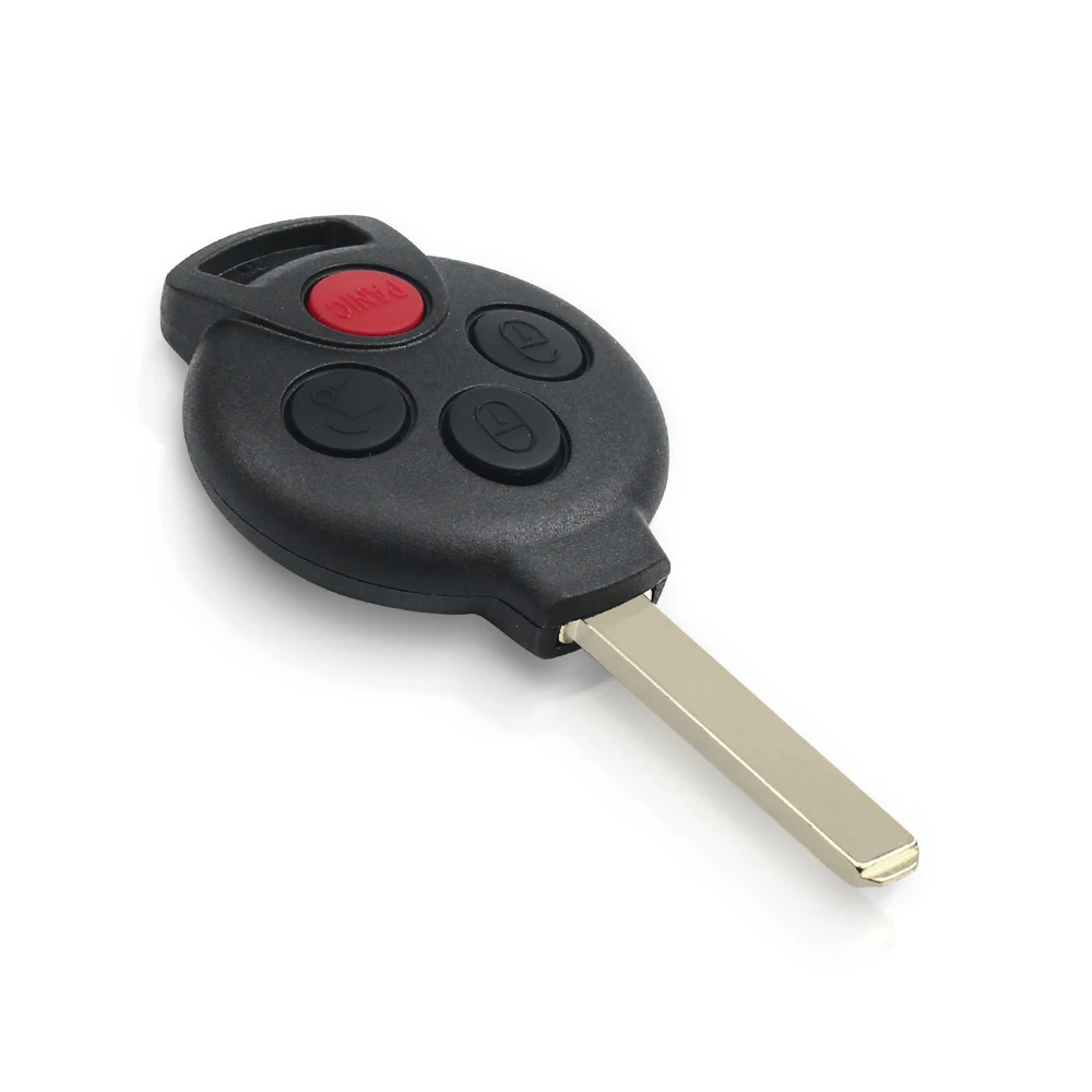 KEYYOU для MERCEDES BENZ Smart Fortwo 2005- Fob 315 МГц Автомобильный пульт дистанционного управления без ключа 3+ Panic 4 кнопочный ключ управления