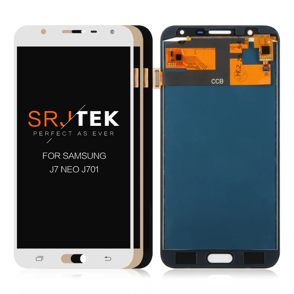 ЖК-дисплей с сенсорным дигитайзером в сборе OLED-дисплей 5 дюймов для Samsung Galaxy J7 Neo 2017