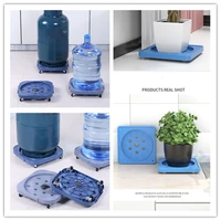 gas bottle repisas mobile pulley flowerpot cocina estantes booster mobile stand kitchen accessories wheeled storage tray