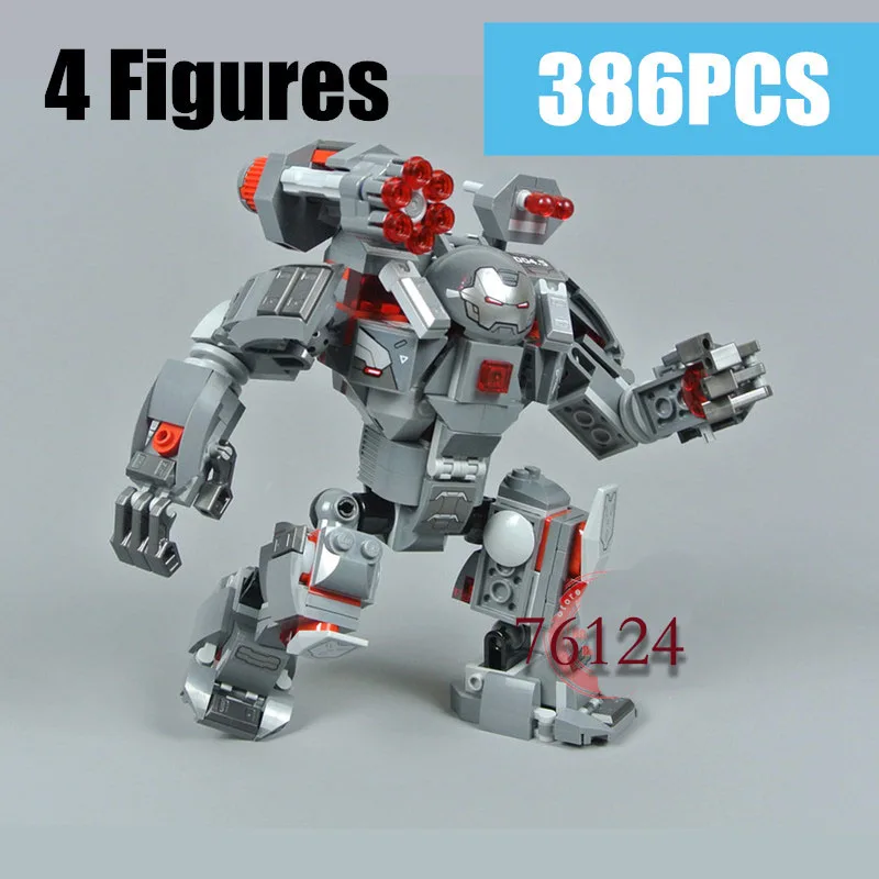 Модульный конструктор MOC 76125 строительные блоки Железный человек наборы моделей
