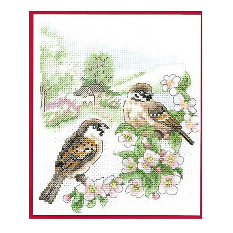 

ZZ4127 For Needlework Kit NOT PRINTED Cross stich Painting Set Cross Stitch Kits Cross-stitch Embroidery Set Stitch Kits Cross