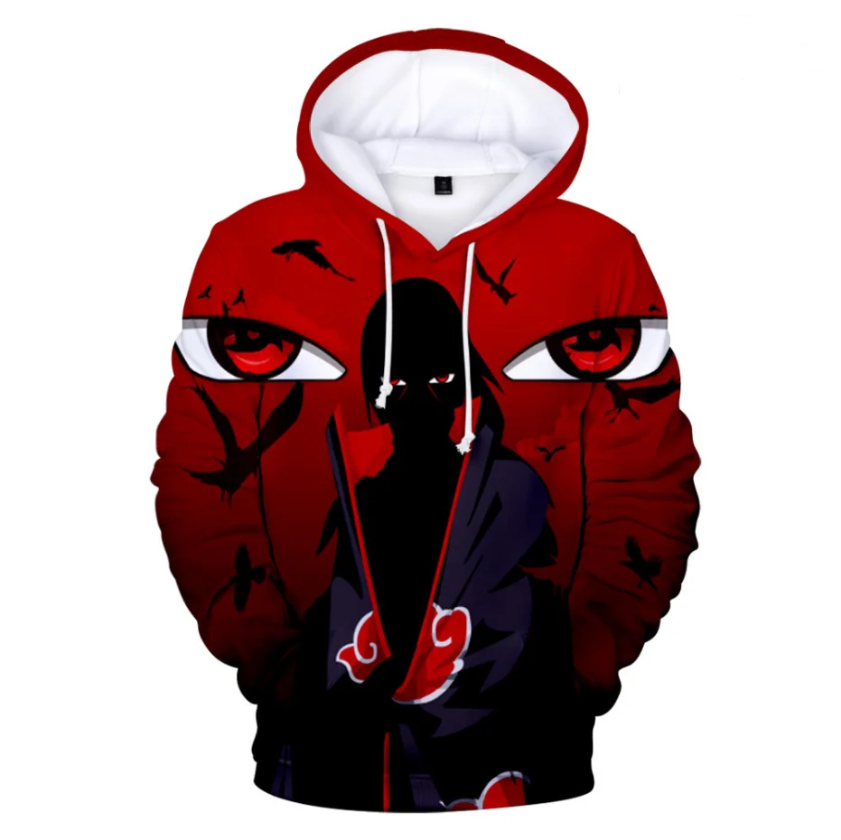 

2021 New Sasuke Kakashi Hoodies 3D Print Hoodie Harajuku Streetwear Men/womens Clothes kids Sweatshirt pullover