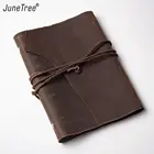 Junetree дорожный винтажный блокнот из натуральной кожи планировщик дневник А5 кольцо журнал скетчбук канцелярские принадлежности для школы и офиса