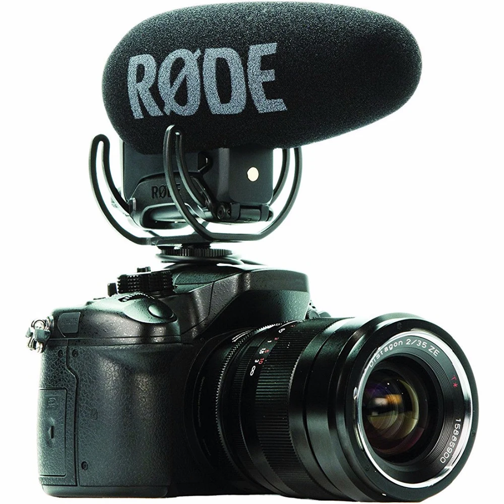 Микрофон Rode VideoMic Pro plus Shot gun для студийного интервью Rycote Lyre камеры DSLR|Микрофоны| |