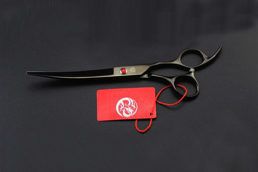 Профессиональные ножницы для груминга домашних животных 7 дюймов японские 440C