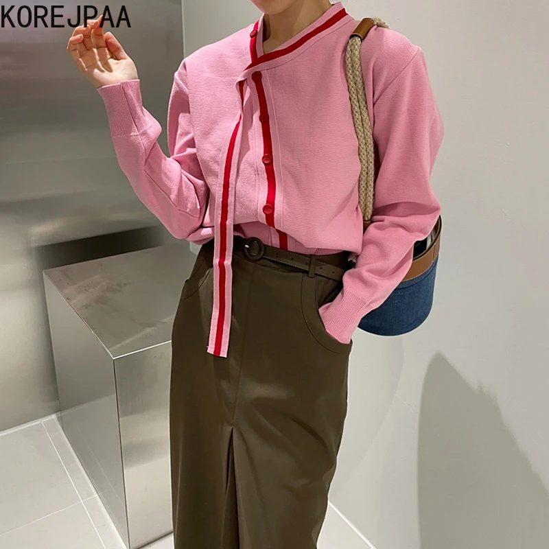 

Женский однобортный Кардиган с V-образным вырезом, с длинным рукавом