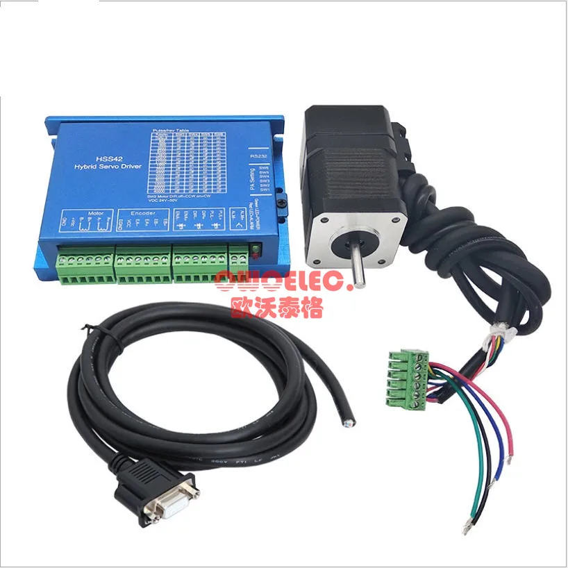 Комплект с чпу серводвигатель Гибридный замкнутый цикл шаговый легкий набор