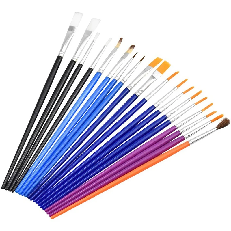 30 шт цветастый набор кистей для рисования художника Детская кисти стартовый