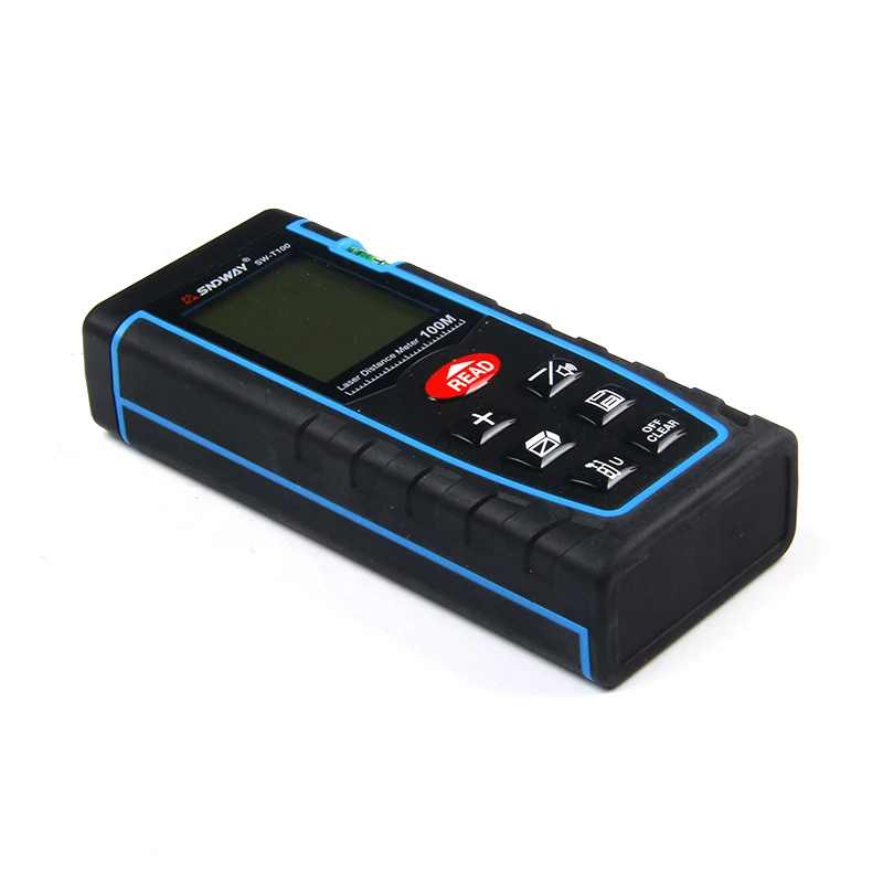 Лазер SNDWAY дальномер ручной лазерный 100 м с ЖК-подсветкой | Инструменты