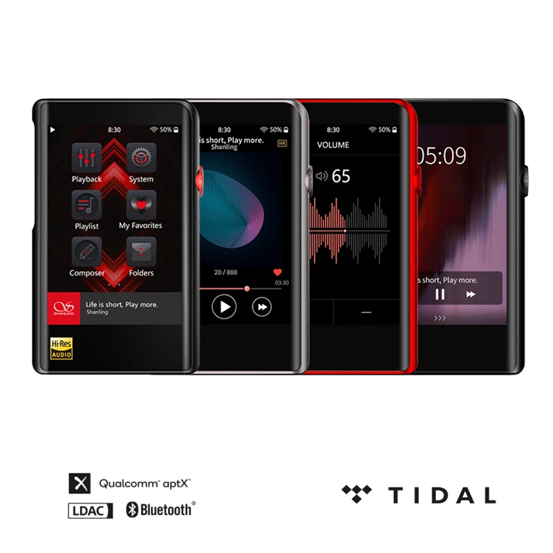 SHANLING M2x без потерь Музыкальный Автомобильный MP3 плеер Bluetooth сбалансированный выход HiFi Качество звука портативный MP3 плеер