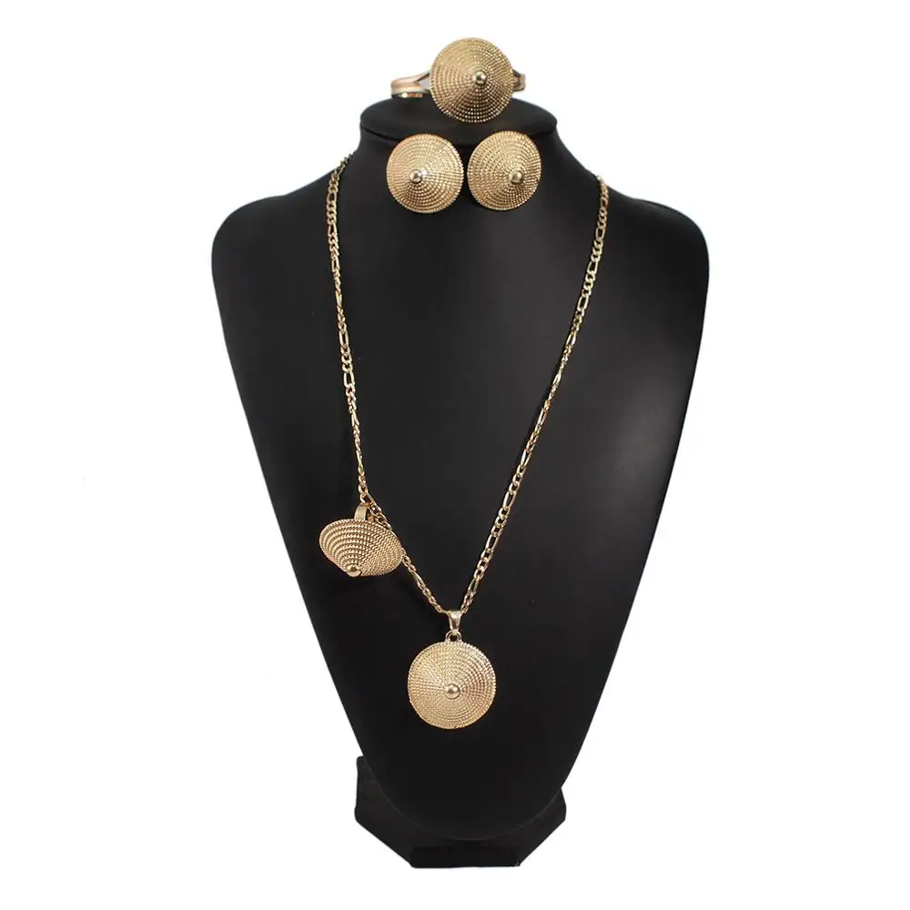 MANILAI индийские ювелирные наборы ожерелье серьги кольцо браслет женский подарок