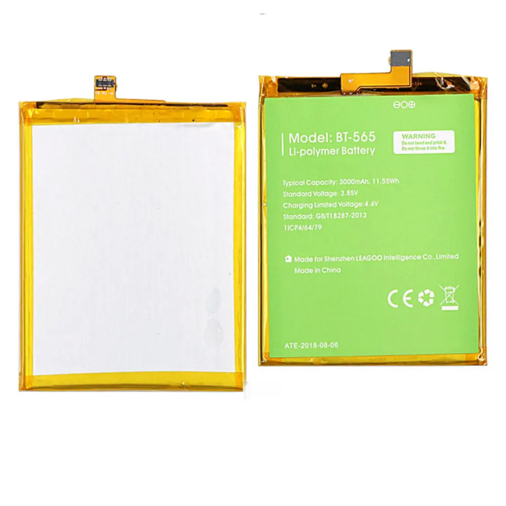 

Original Battery 3000mAh BT-565 Battery buckle For Leagoo KIICAA Mix T5 T5C mobile phone Smartphone batteries