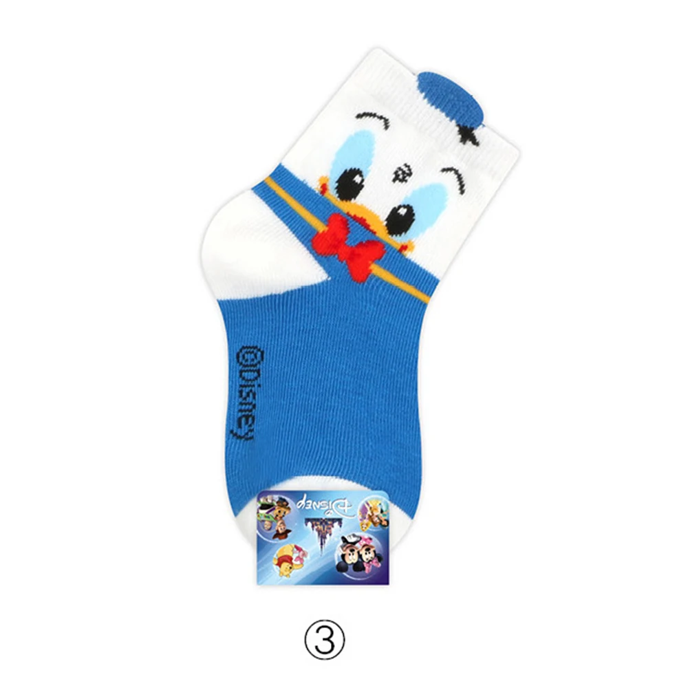 Disney Kids/хлопковые короткие носки для мальчиков и девочек Детские тапочки Сезон