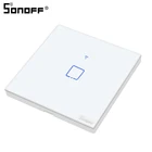 Умная сенсорная панель Itead SONOFF T2, Wi-Fi, 433 МГц, для Alexa, Google Home