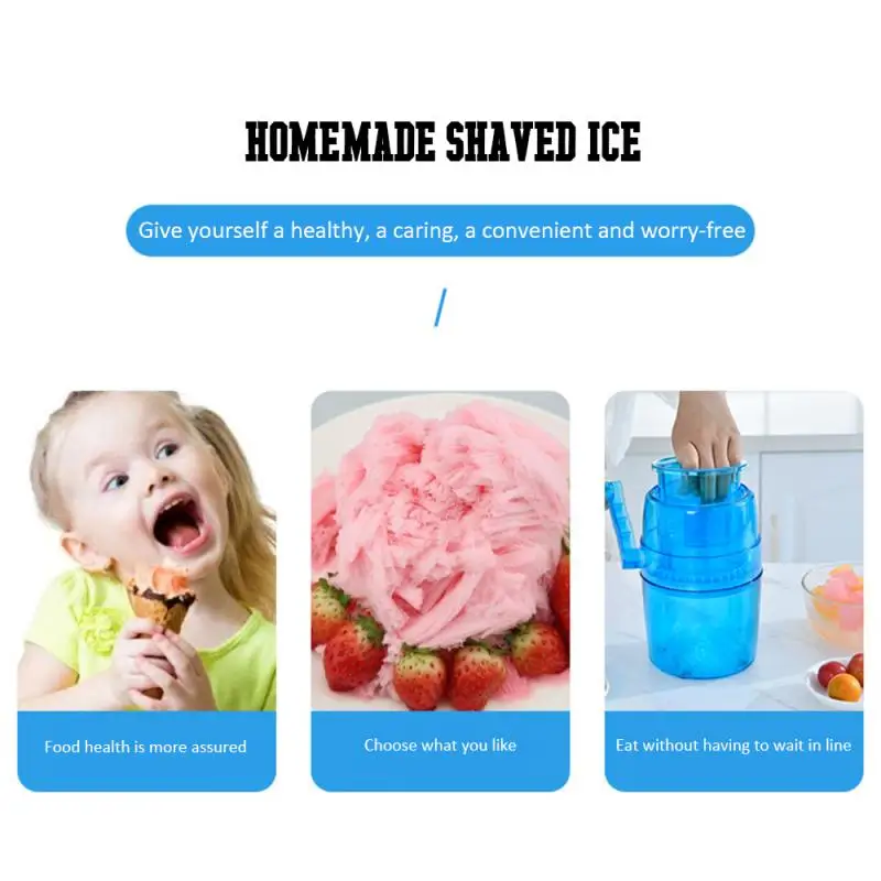 Бытовая портативная мини-легкая Бритва для льда ручная дробильная машина новая