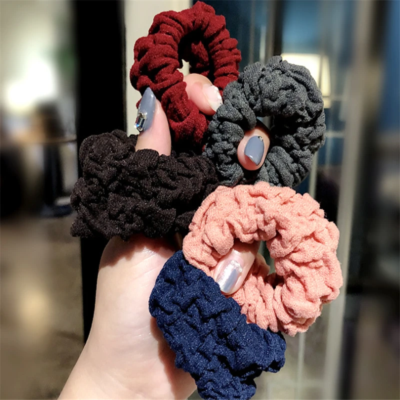 Женские резинки для волос 1Pcs2019 эластичные с конским хвостом аксессуары хит