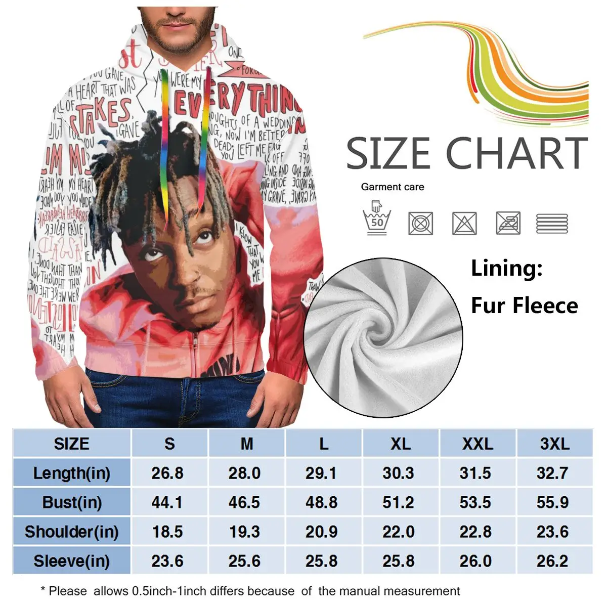 Juice Wrld толстовка с капюшоном толстовки мужские уличные пуловеры худи Красивые