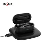 TWS-стереонаушники INSMA AirBuds 2 с зарядным футляром на 450 мА  ч и поддержкой Bluetooth