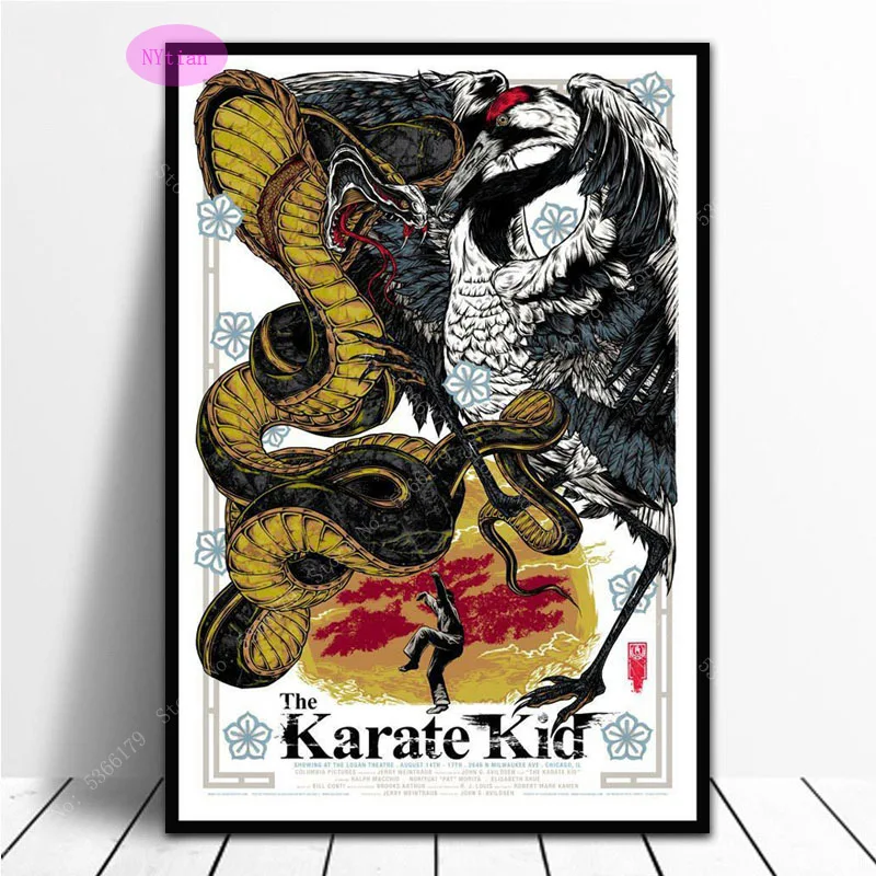 NT1100 Горячая Кобра Кай ТВ сериал шоу Кунг Фу Подарочный постер печать украшение на