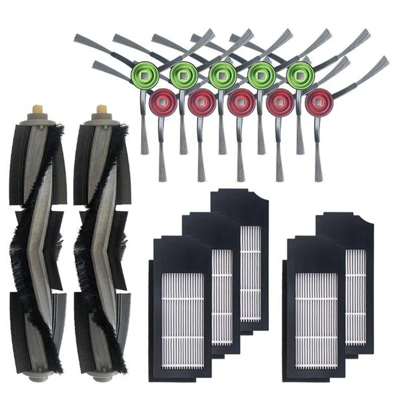 

For ECOVACS DEEBOT X1 TURBO X1 OMN Robot Vacuum Cleaner Filter Main&Side Brush Replacement Accessories Parts