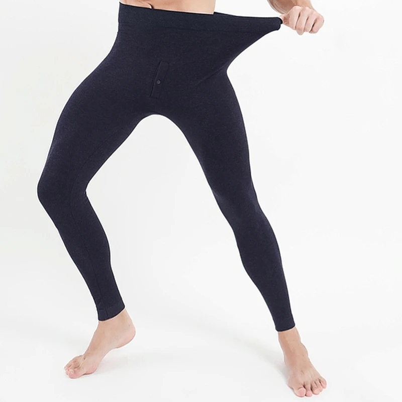 Новинка зимние мужские кальсоны термобелье теплое мужское сохраняющее тепло для