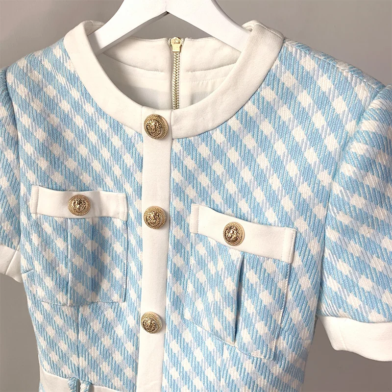 HarleyFashion Euroamerican High Street женское роскошное качественное облегающее прямое платье в