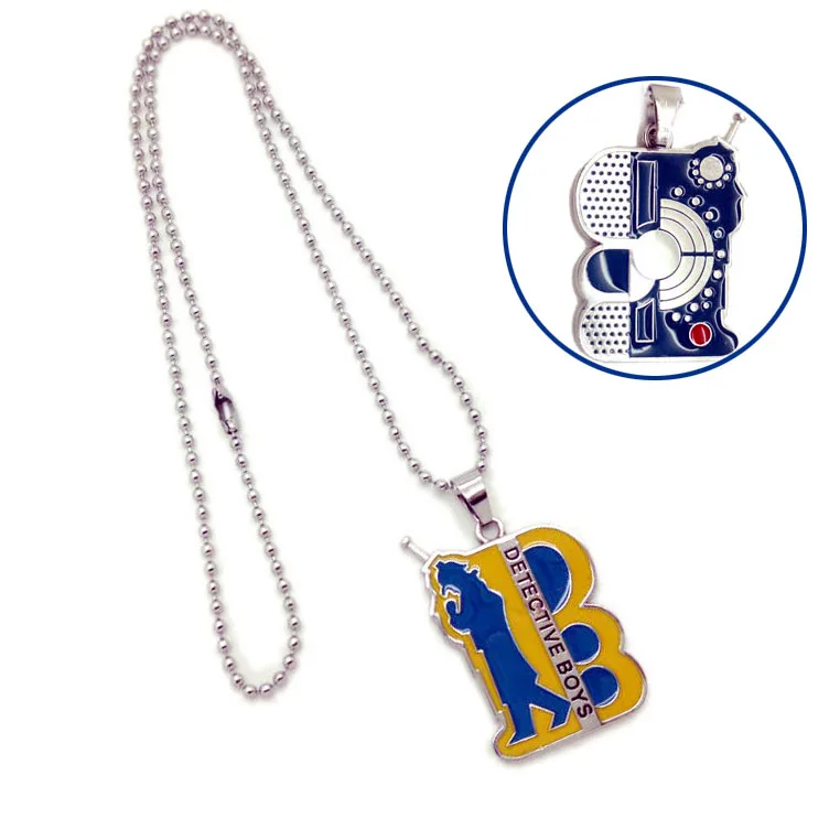 Японское аниме мультфильм Детектив Конан коммуникатор Брошь Косплей одежда