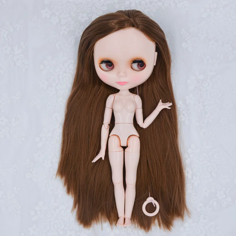 Шарнирная кукла Blyth Neo голая матовое лицо можно изменить макияж и платье DIY 1/6