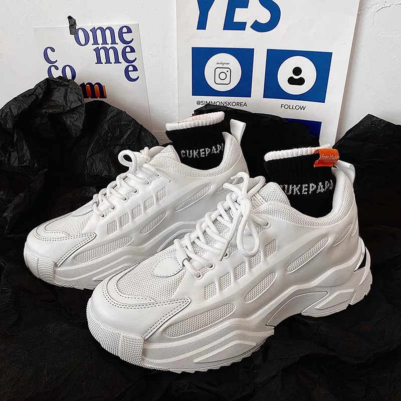 

Shoes men's shoes trend new Hong Kong style casual sports shoes old shoes men's shoes