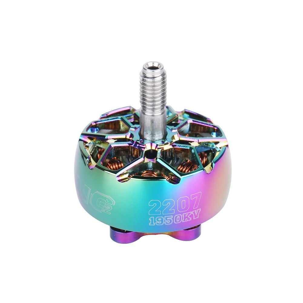 

iFlight XING2 2207 1950KV 6S Phantom Green Brushless Motor for RC FPV Racing Drone RC Quadcopter Multicopter Multirotor RC Parts