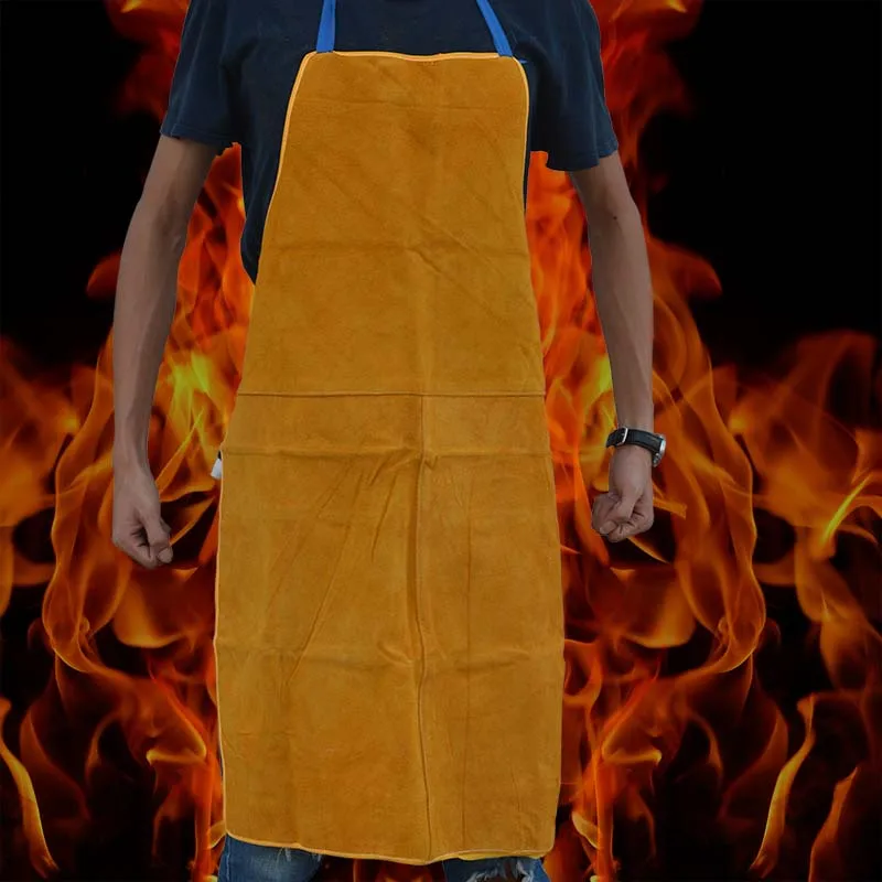 Фартуки из коровьей кожи сварочные теплоизоляционные аппараты жаростойкие