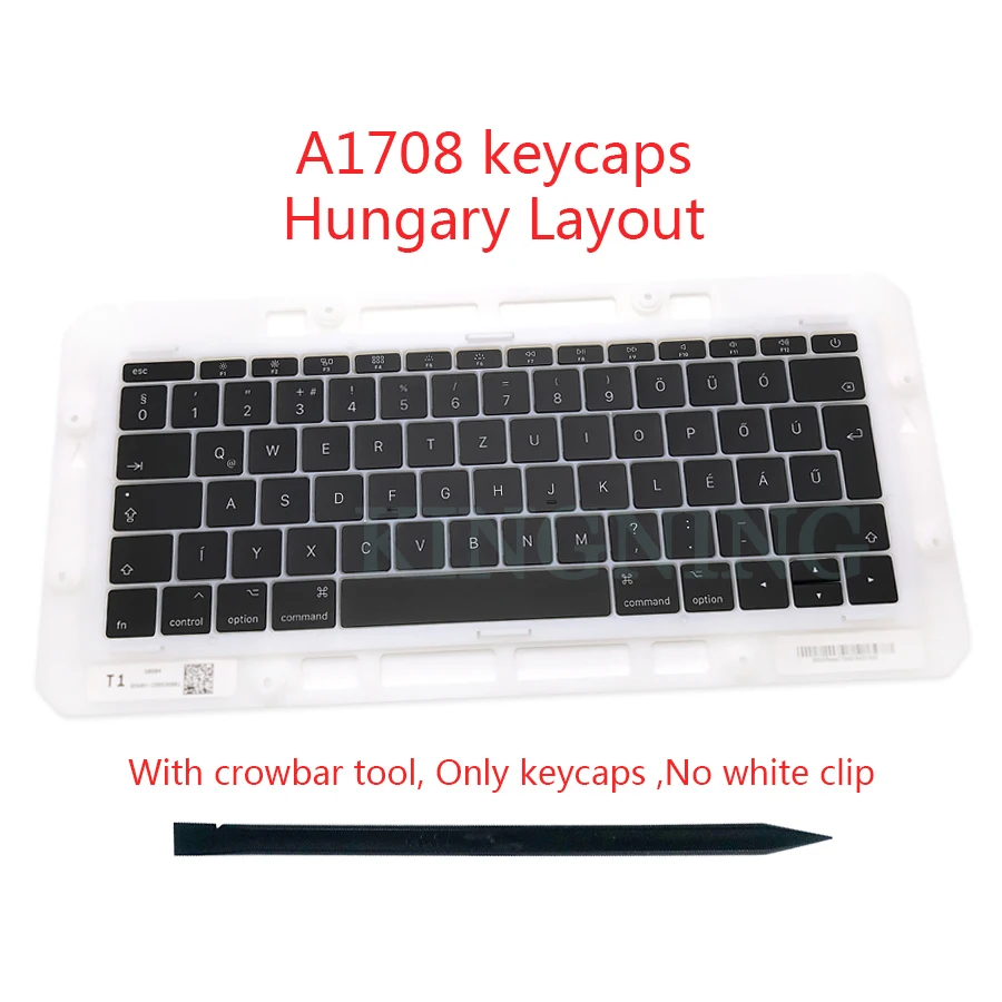 Новинка оригинальная крышка для клавиатуры HU A1708 в венгерском стиле Macbook Pro Retina 13