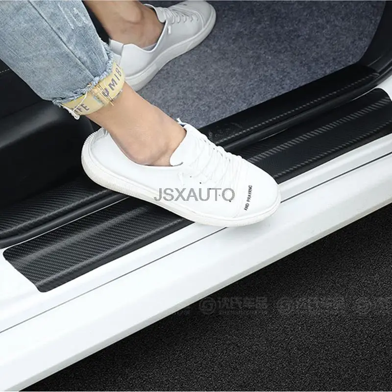 Для NISSAN Qashqai j11 2008-2021 лента на порог внутри и снаружи Модифицированная внутренняя