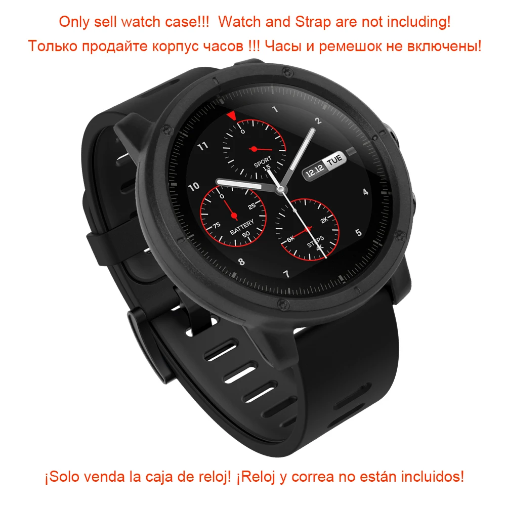 Защитный чехол для часов SIKAI защитный Huami Amazfit Stratos 2/2S аксессуары силиконовый huami