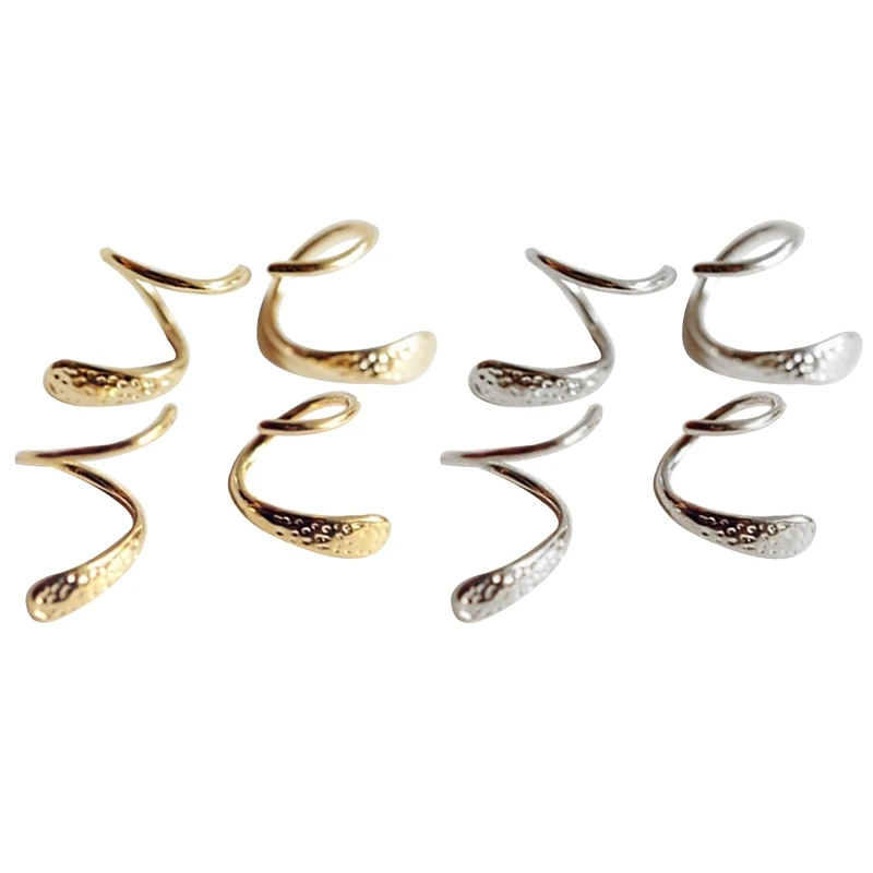 

High Quality 925 Sterling Silver Clip Earrings Jewelry Rhinestone Cartilage Earrings For Women Girl Anniversary Christmas Gift