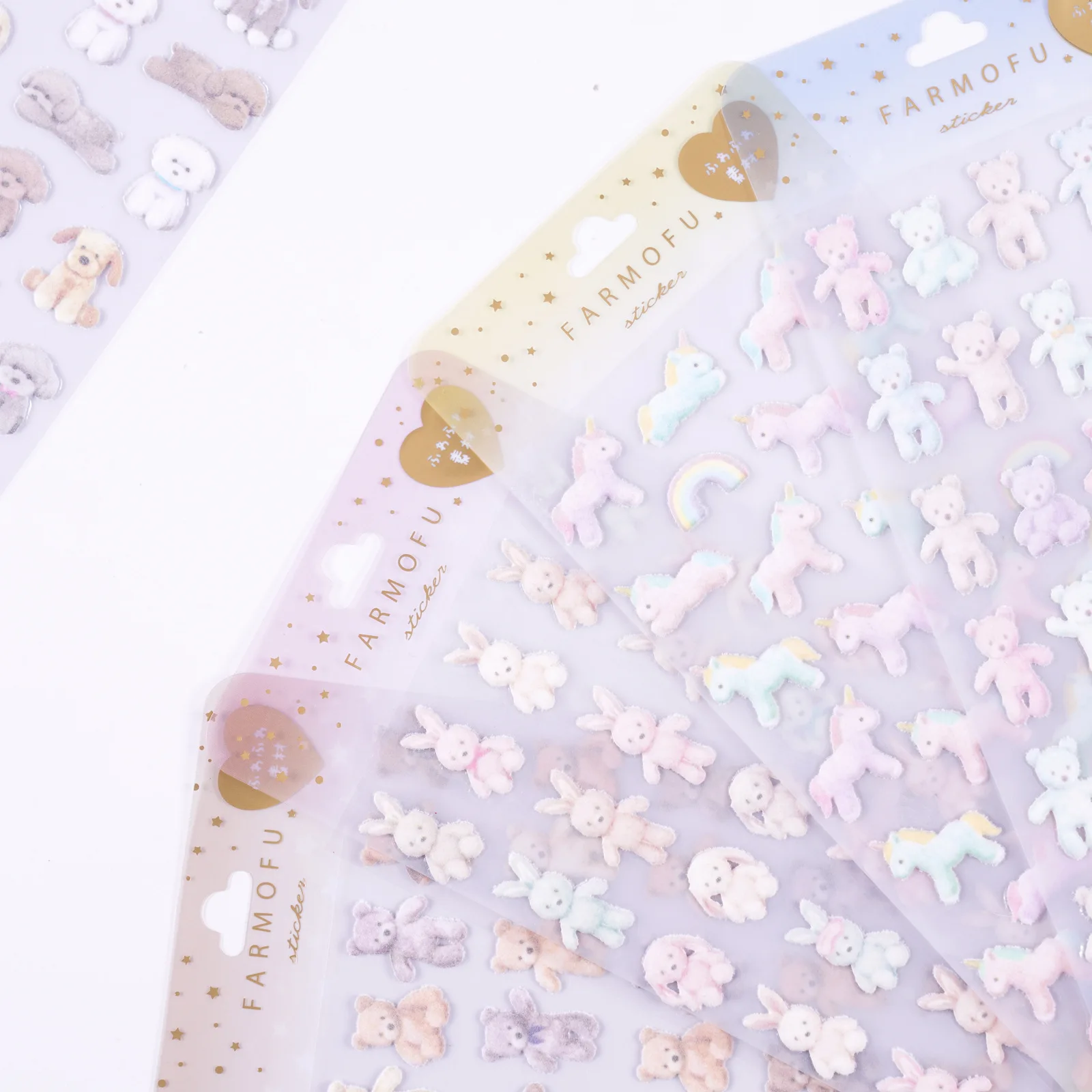 

1pcs/lot Kawaii Stationery Stickers Fluff Unicorn animal Diary Planner Decorative Mobile Stickers Scrapbooking DIY Craft Sticker
