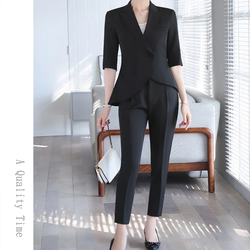 Весенне летний элегантный белый блейзер женский новый дизайн модная Офисная