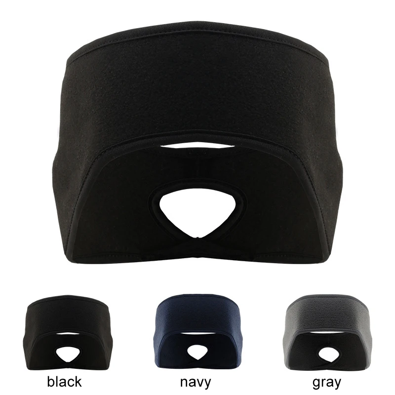 Новая уличная флисовая головная повязка ветрозащитная теплая Ушная Защитная для