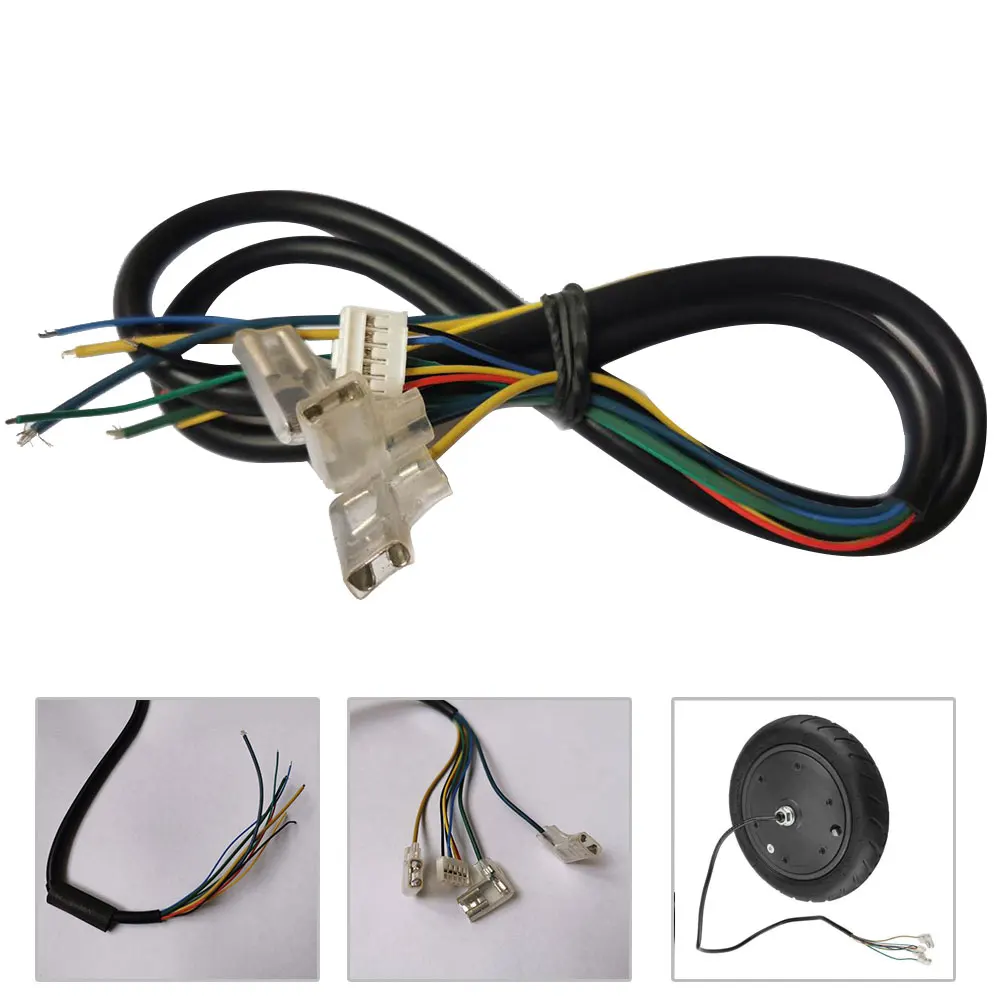 

Electric Scooter Motor Replacement Line Wheel Tyre Engine Motor Wire Cable Electric Skateboard Replacement Accessories