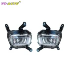 Противотумансветильник фара на передний бампер автомобиля, противотуманная фара для KIA Rio K2 2014 2015 2016 2017 92201-4X500 92202-4X500, фара дальнего света, противотуманная фара в сборе